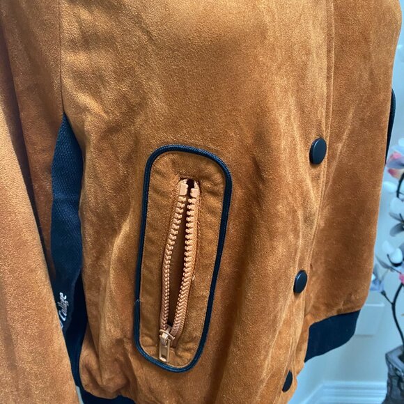 NWT Vintage-Inspired Bomber Jacket - Picture 2 of 8